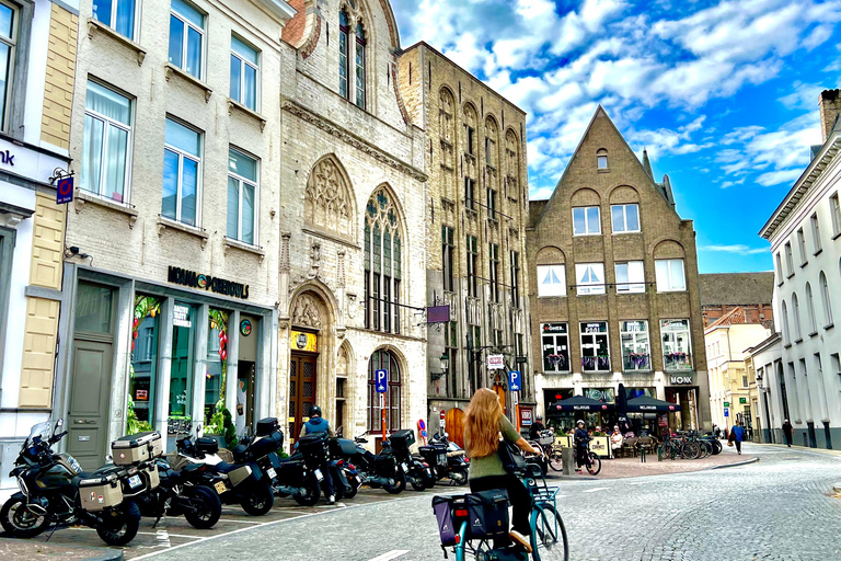 Bruges History Taxi - drive & walk tour (Choose pick up)