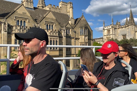 City Sightseeing Oxford HOHO Bus Tour + River Cruise 48-Hour Ticket