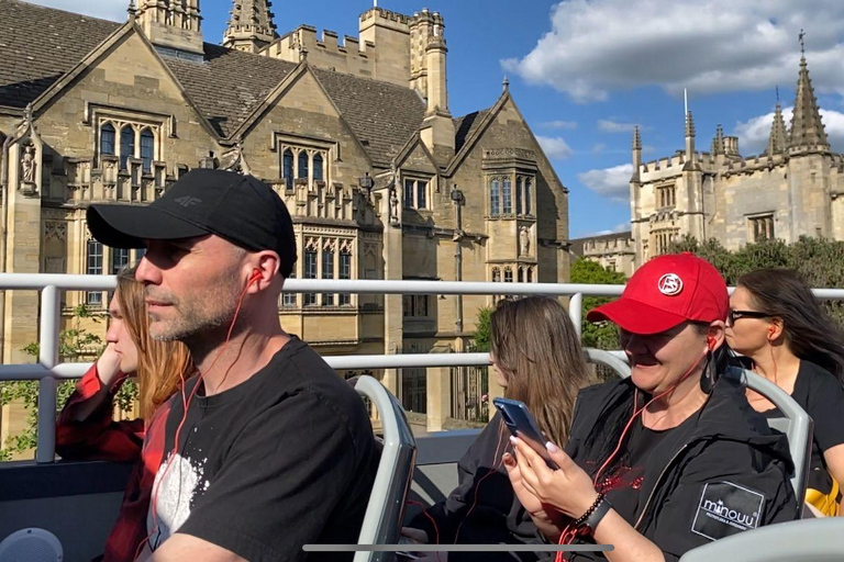 City Sightseeing Oxford HOHO Bus Tour + River Cruise 48-Hour Ticket