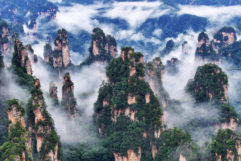 Zhangjiajie Express Trip: Avatar, Tianmen, Furong Stay/Back Option 1: Return to Zhangjiajie
