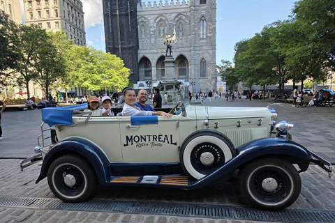 Montreal: Unforgettable Guided Tour in a Vintage 1930s Convertible Car