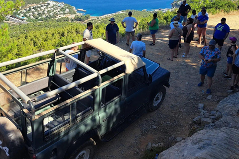 Bodrum: Jeep Safari with Lunch, Turtle Lake, and Swim