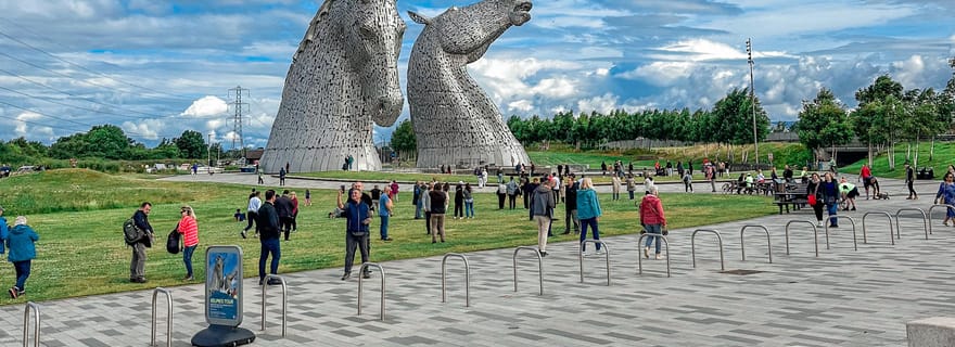 Depuis Greenock : les Kelpies, le château de Stirling et le Loch Lomond