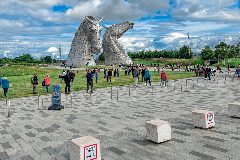 From Greenock: The Kelpies, Stirling Castle, and Loch Lomond