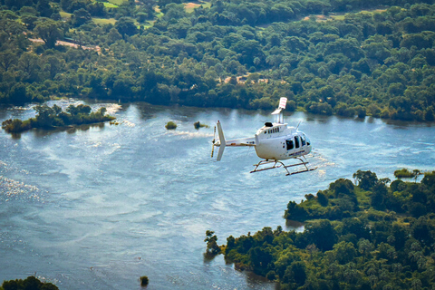 Victoria Falls: Flug der Engel Helikopter ErlebnisVictoriafälle: &quot;Flug der Engel&quot; per Helikopter