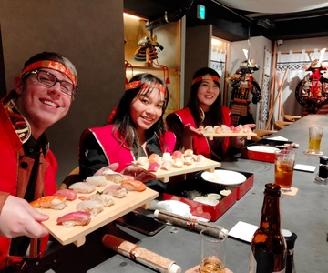 Tokyo asakusa: esperienza samurai di preparazione del sushi - Viaggio nel tempo