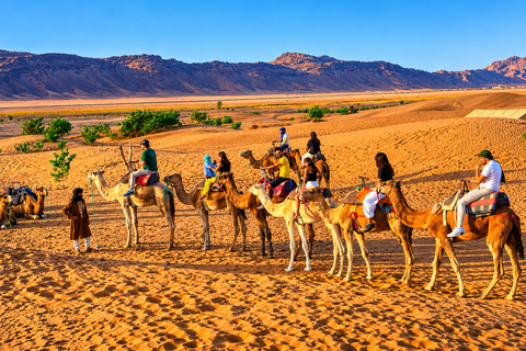 From Agadir: 2-Day Zagora Desert Tour, Camel Ride & Camp Shared Tour – Luxury Desert Camp & Camel Rides