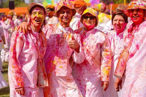 Jaipur: Holi Festival Celebration with Folk Music and Snack