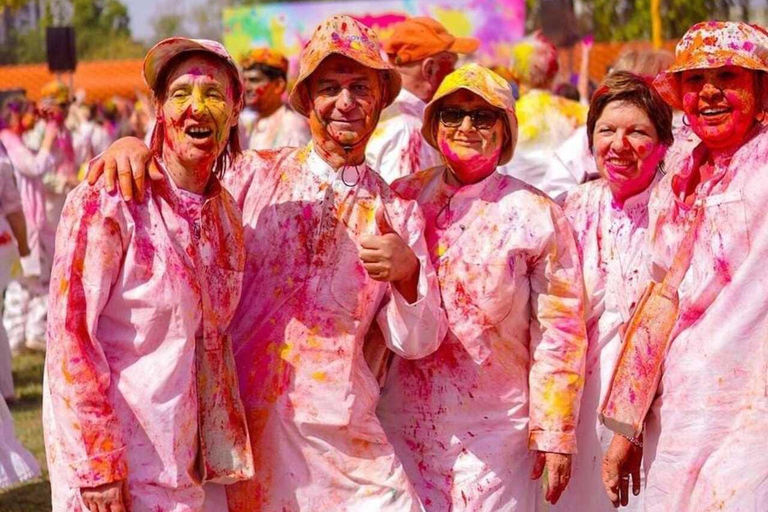 Jaipur: Holi Festival Celebration with Folk Music and Snack