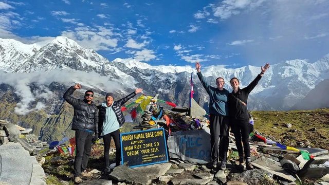 Kathmandu: 6-Day Mardi Himal Base Camp Trek with UNESCO Tour