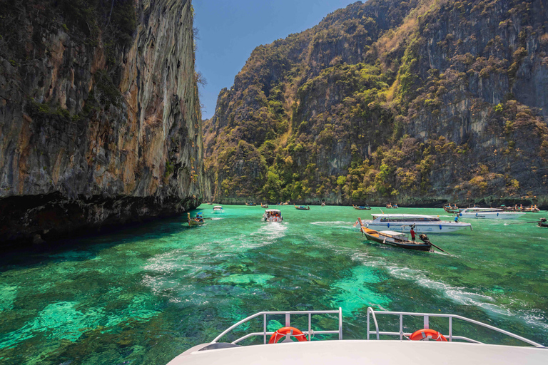 Phuket : Excursion d&#039;une journée aux îles Phi Phi et à l&#039;île de Khai