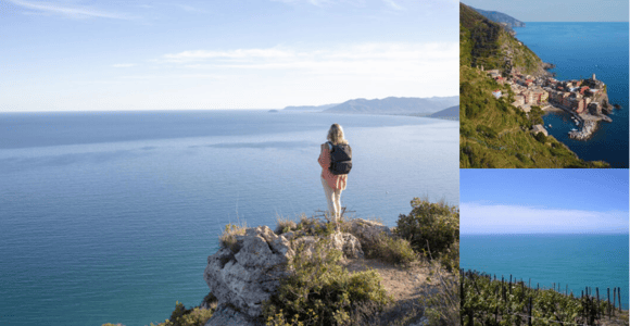 Trekking to Cinque Terre National Park, Portovenere, and Palmaria Island.