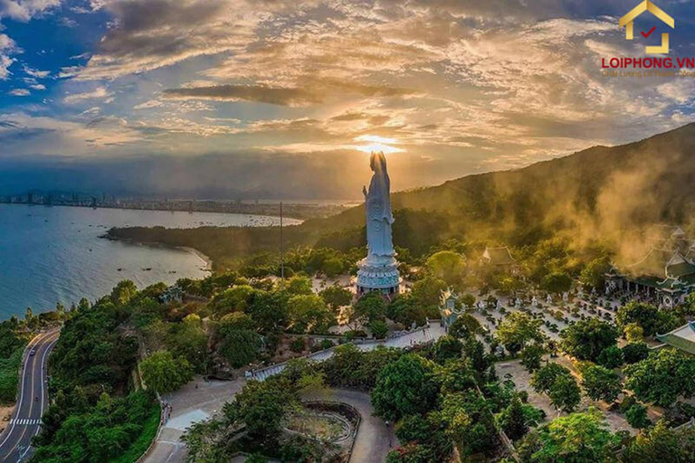 Da Nang : Lady Buddha - Montagne de Marbre et visite de la ville de Hoi AnVoiture privée (uniquement chauffeur et transport)