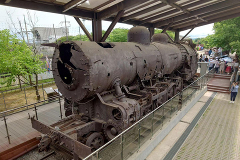 Da Seul: Tour di un giorno della DMZ e del Geoparco UNESCO delle Cascate di JaeinPartenza dalla stazione DHCP Uscita 10