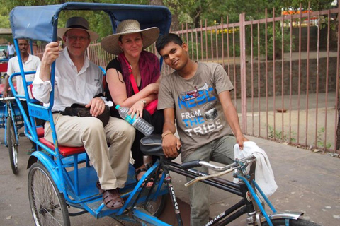 Delhi: Old Delhi Heritage Walk+Rikshaw Ride & Spice Market
