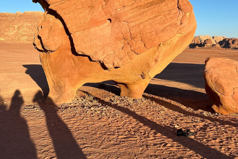 Wadi Rum: Private Luxury Cave Stay, Sunset Tour & Dinner