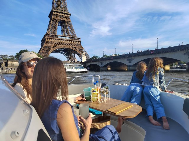 Paris: Private Bootsfahrt auf der Seine