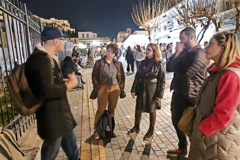 Athens: Horror Mythology Evening Tour with a Guide Full Experience