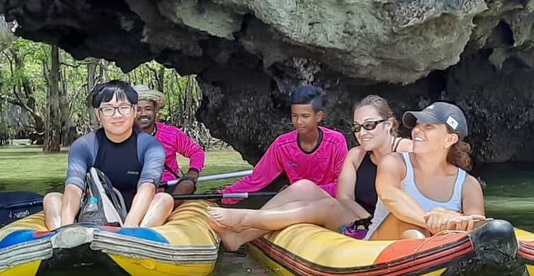 Phuket James Bond Island Mit Dem Schnellboot Kanufahren Und