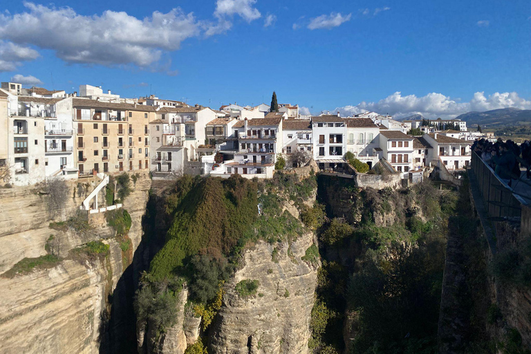 from Mijas, Malaga: Private tour Ronda incl. transfer, bullfighting arena and tapas