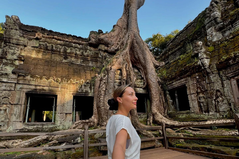 Phnom Penh: Fly-In Angkor Wat Tour & Flex-Airport Transfers⁠ Option 1: Angkor Temples w/ Hotel Pickup & Airport Drop-off