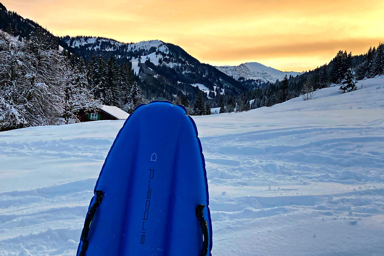 Airboarding in the Allgäu