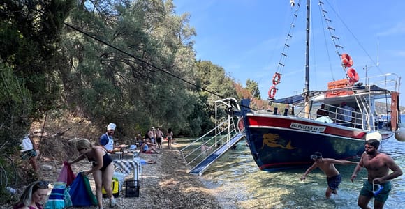 Marilena cruises Nidri :Island-Hopping Cruise with BBQ Lunch