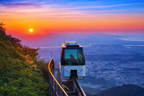 Fukuoka : sanctuaire Motonosumi, pont Kanmon et vue à un million de dollars
