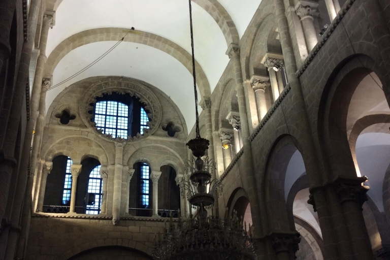 Kathedrale von Santiago + Eingang Portico de la Gloria
