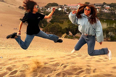 Huacachina: Dune Buggy Sightseeing Tour / Sandboard / Sand Ski / Bodyboard / Sunset-Toast Huacachina: Dune Buggy Sightseeing Tour / Sandboard / Sand Ski / Bodyboard / Sunset Toast