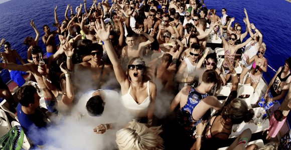 Ibiza: Sunset Boat Party & 2 Superclub Entries Across 7 Days