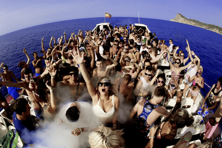 Ibiza Sunset Boat Party + 2 Superclub Entries Ibiza Boat Party Includes 2 superclub entries