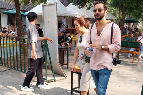 Yogyakarta : Borobudur structure climb and Prambanan temple Borobudur structure climb and Prambanan temple