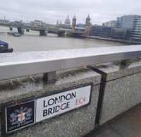 自治市镇伦敦桥梁和鱼类和筹码 - Housity