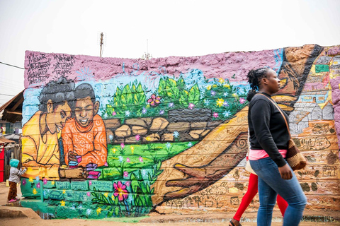 Nairobi: Kibera Streetart Tour met lokale kunstenaars