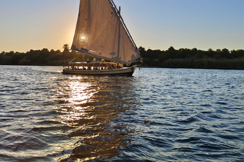 Aswan: Six Hours Felucca Sailing with Lunch & Tea & Cakes