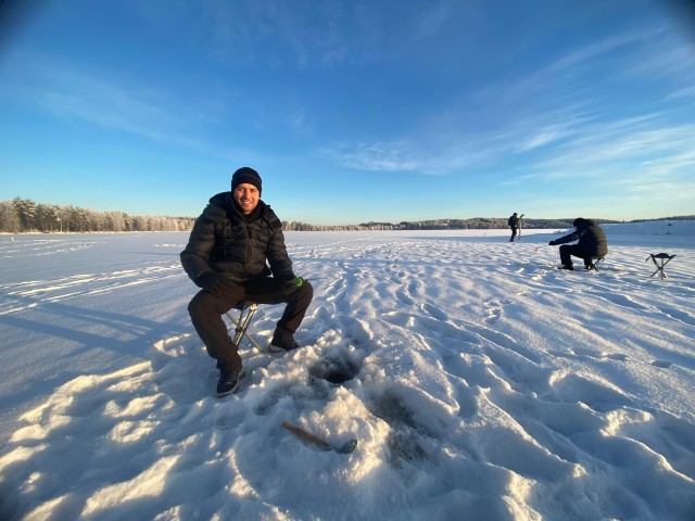 Visit Traditional Ice fishing experience in Rovaniemi