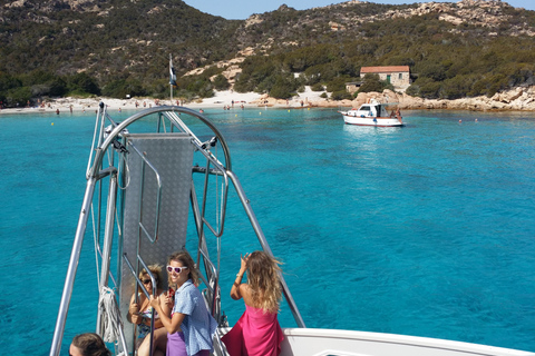 From Palau: La Maddalena Archipelago 4 Stops Boat Tour From Palau: La Maddalena Archipelago Full-Day Boat Tour