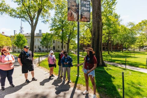 Boston: Harvard University begeleide wandeltocht met student