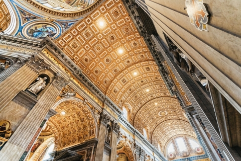 Rome: tour door Sint-Pietersbasiliek en ondergrondse grottenSemi-privétour in het Italiaans