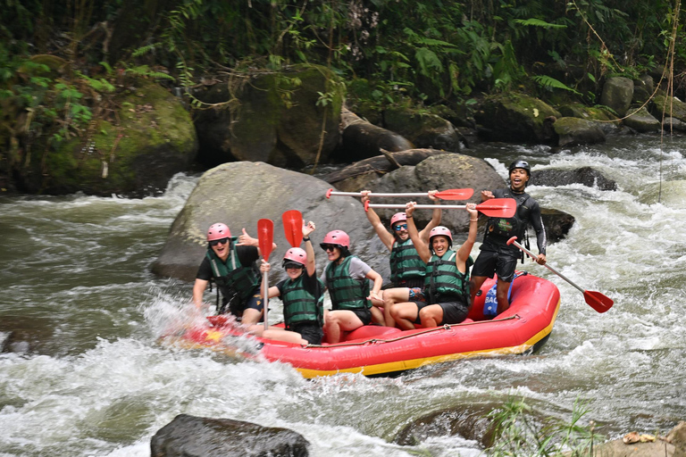 Ubud ATV through River, Cave, Waterfall & Rafting Package Rafting without Shuttle ( Optional with SHUTTLE AVAILABLE )