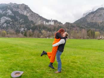 Schwangau: Privates Fotoshooting im Schloss Neuschwanstein