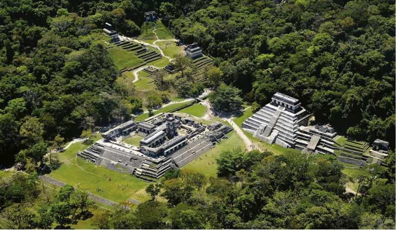 From Palenque: Ruins and waterfalls of Misol-ha & Agua Azul