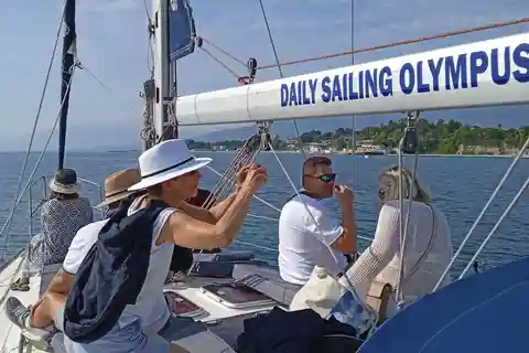 Paralia :Daily Sailing Cruise Olympus Riviera Highlights