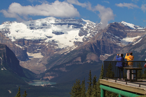 Lake Louise Ski Resort & Abraham Lake Ice Bubbles day tour 09:35AM Banff Aspen Lodge (with tubing)