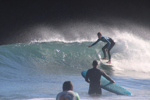 Madera: lekcja surfingu w Porto da Cruz