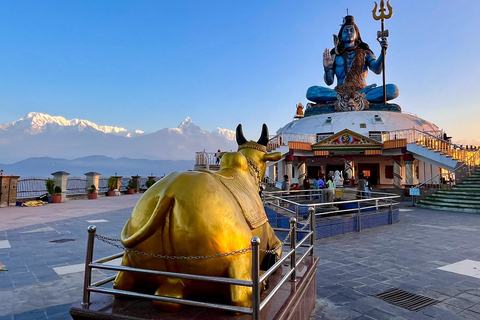 Pokhara: Private Sunrise Escape to Shiva Statue & Stupa