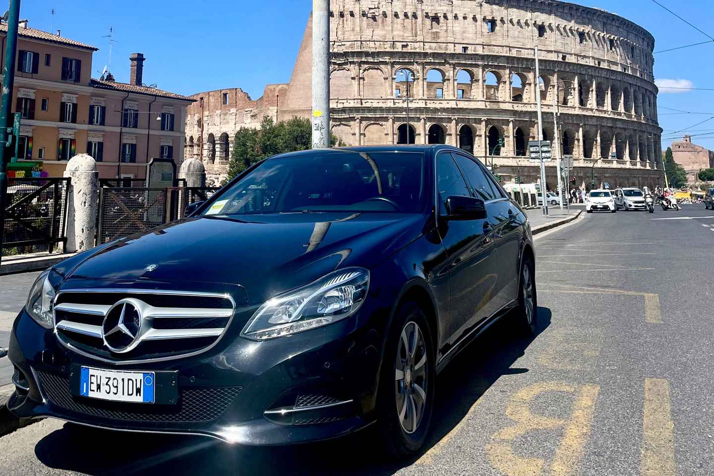 Rome to Fiumicino Airport (FCO): Private Departure Transfer