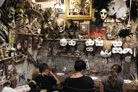 Venice: Carnival Mask Workshop & Prison’s Palace Tour