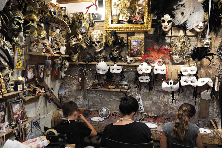 Venice: Carnival Mask Workshop & Prison’s Palace Tour